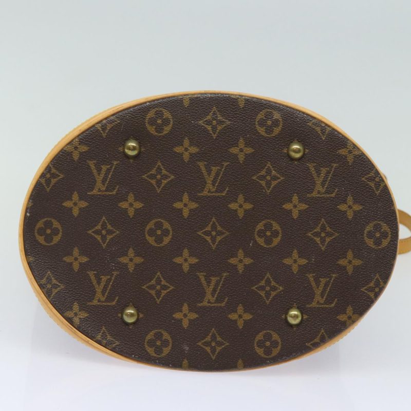 Louis Vuitton Monogram Bucket GM Shoulder Bag M42236  yk13345 - Image 5