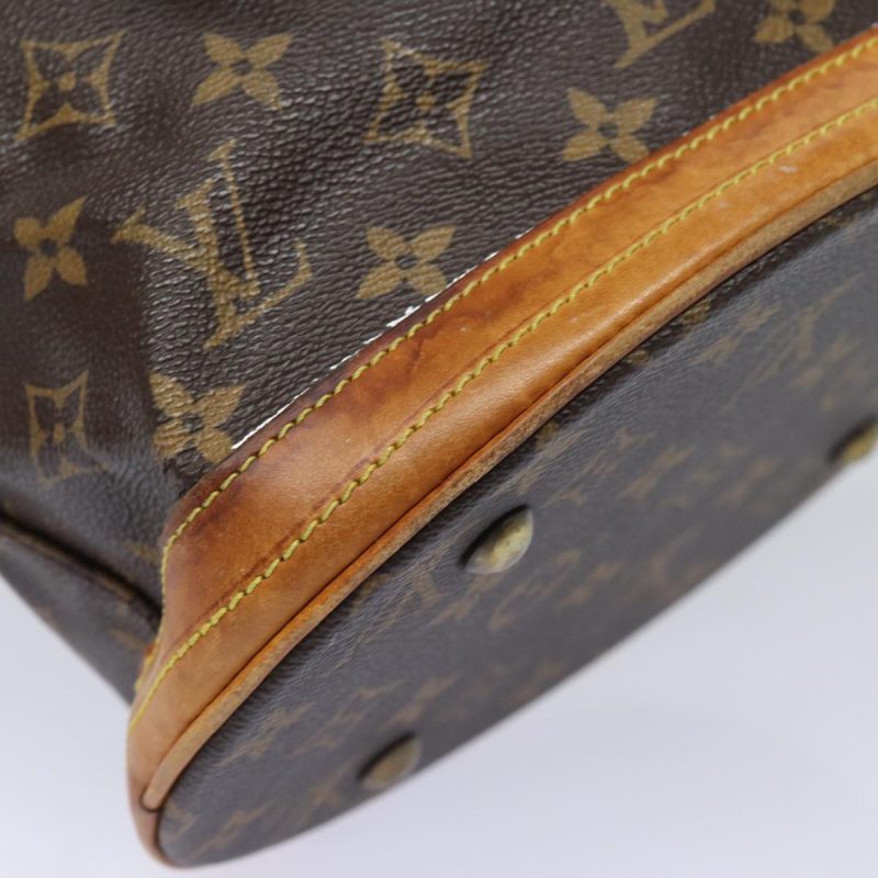 Louis Vuitton Monogram Bucket PM Shoulder Bag M42238  yk13346 - Image 9