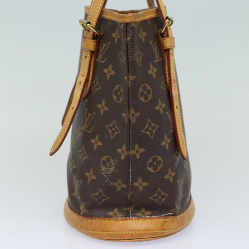 Louis Vuitton Monogram Bucket PM Shoulder Bag M42238  yk13346 - Image 3