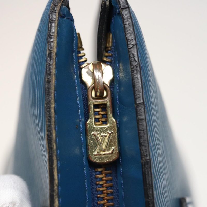 Louis Vuitton Epi Saint Jacques Shopping Shoulder Bag Blue M52275 Auth yk13349 - Image 10