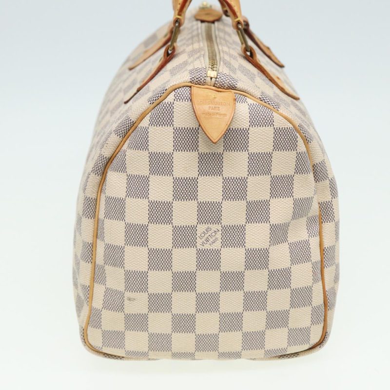 Louis Vuitton Damier Azur Speedy 30 Hand Bag N41533  yk13352 - Image 4