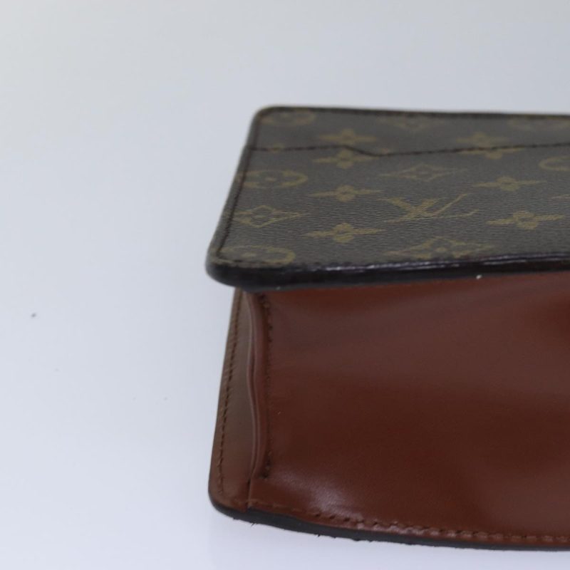 Louis Vuitton Monogram Pochette Homme Clutch Bag M51795  yk13360 - Image 7