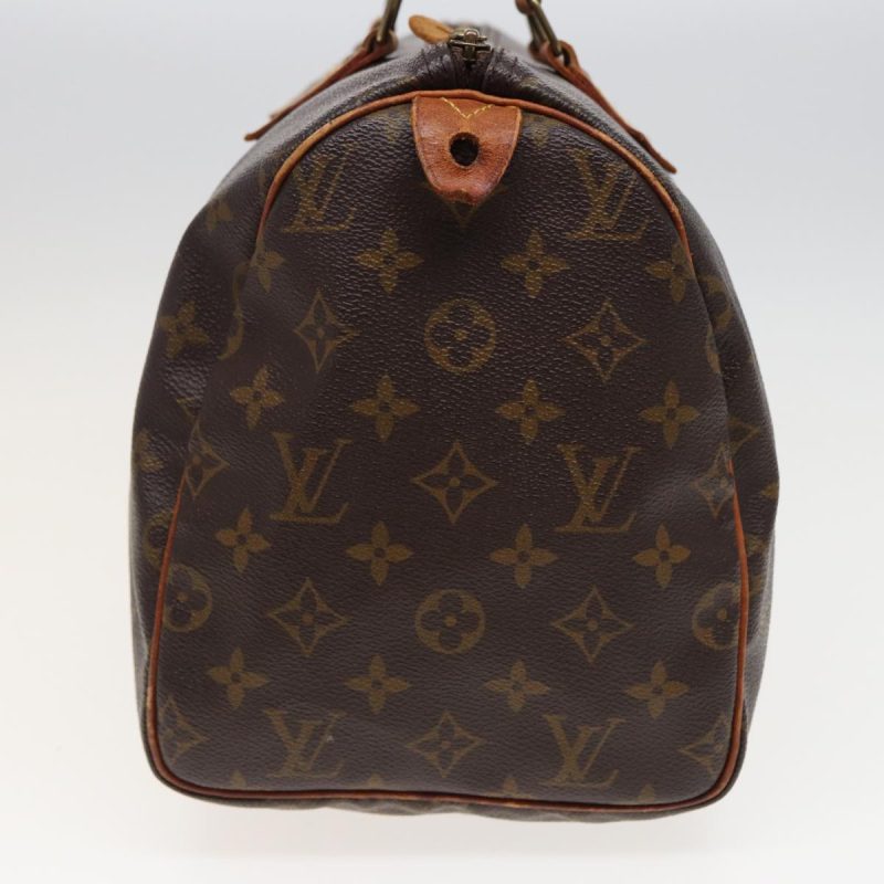 Louis Vuitton Monogram Speedy 30 Hand Bag M41526  yk13372 - Image 4