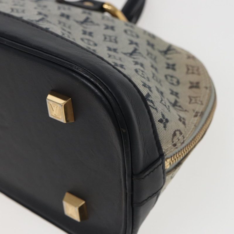Louis Vuitton Monogram Mini Alma Ron Hand Bag Blue M92205  yk13373 - Image 9