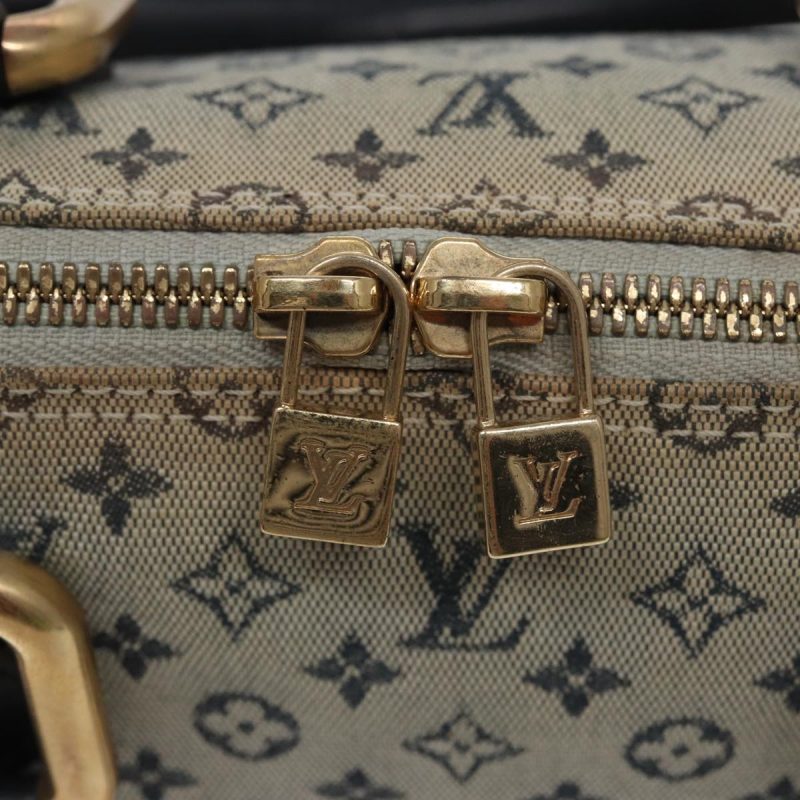 Louis Vuitton Monogram Mini Alma Ron Hand Bag Blue M92205  yk13373 - Image 10