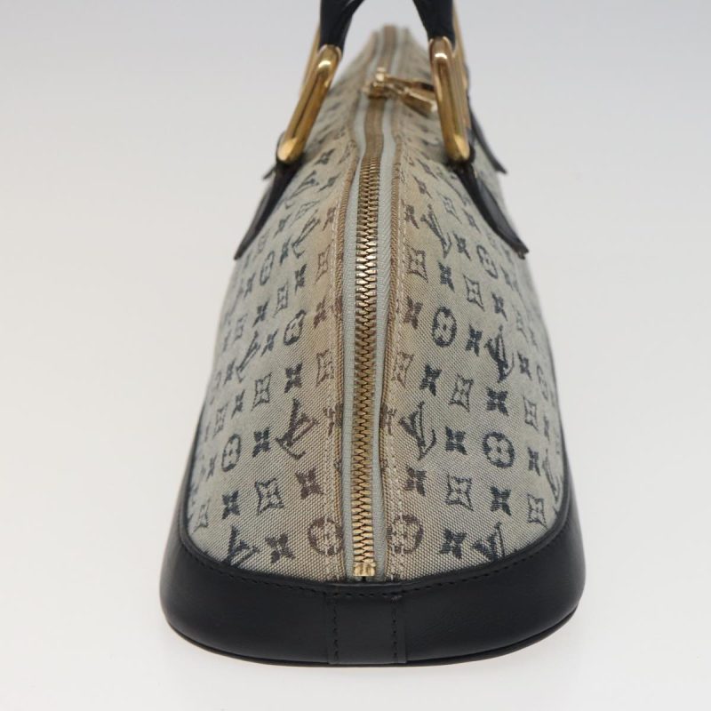 Louis Vuitton Monogram Mini Alma Ron Hand Bag Blue M92205  yk13373 - Image 3