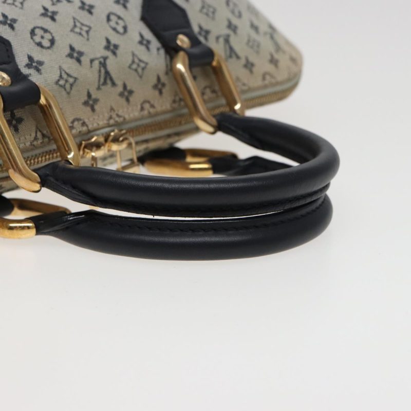 Louis Vuitton Monogram Mini Alma Ron Hand Bag Blue M92205  yk13373 - Image 7
