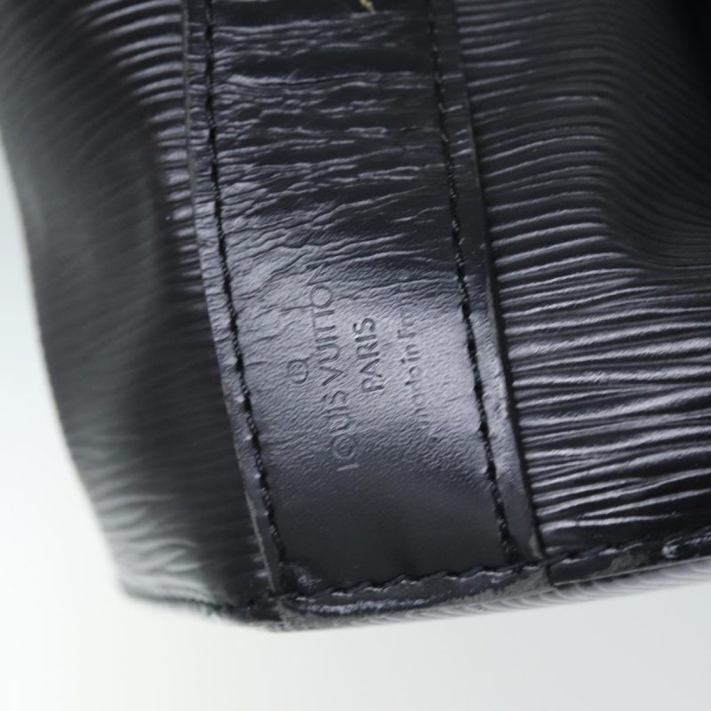 Louis Vuitton Epi Sac Depaule PM Shoulder Bag Black M80157  yk13375 - Image 10
