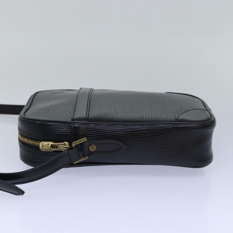 Louis Vuitton Epi Danube Shoulder Bag Black M45632  yk13384 - Image 3