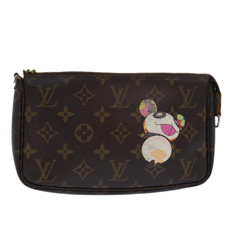 Louis Vuitton Monogram Panda Pochette Accessoires Pouch M51981  yk13387