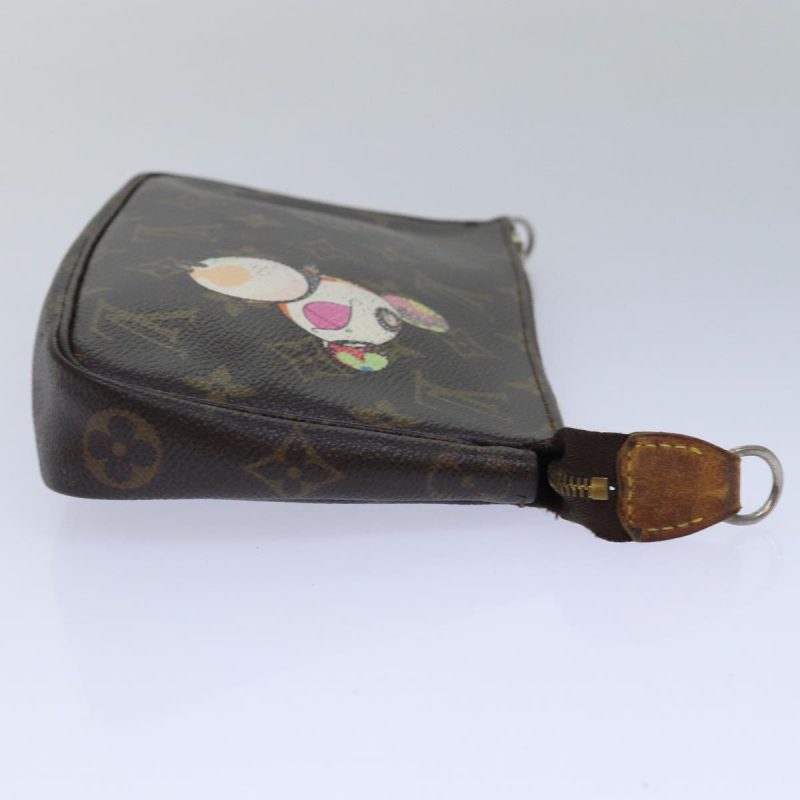 Louis Vuitton Monogram Panda Pochette Accessoires Pouch M51981  yk13387 - Image 4