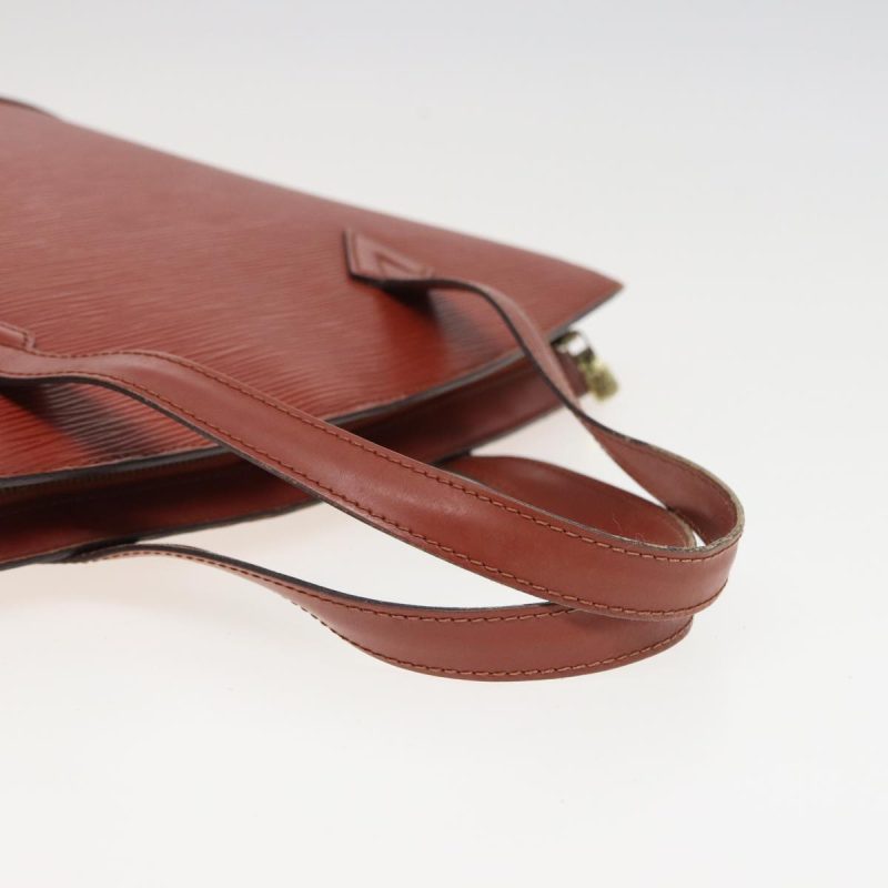 Louis Vuitton Epi Saint Jacques Hand Bag Brown M52263  yk13388 - Image 7