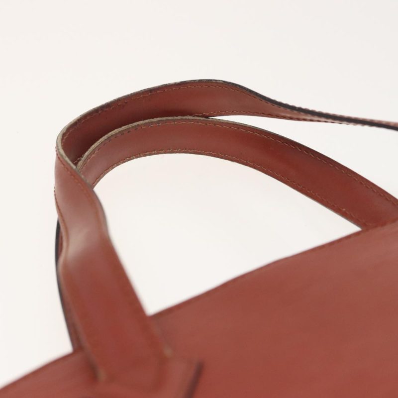 Louis Vuitton Epi Saint Jacques Hand Bag Brown M52263  yk13388 - Image 8