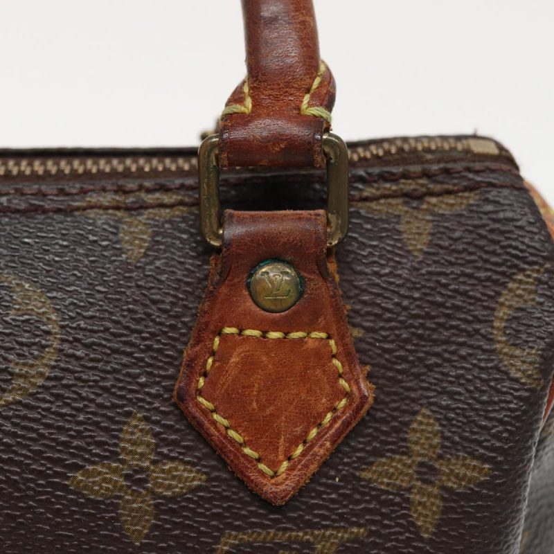 Louis Vuitton Monogram Mini Speedy Hand Bag M41534  yk13403 - Image 9