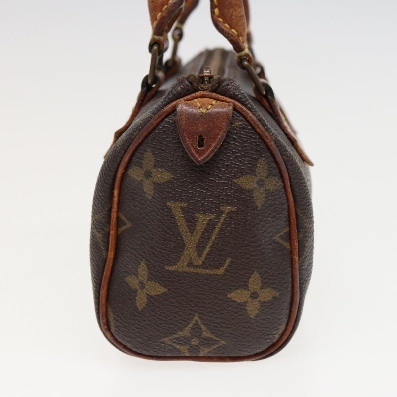 Louis Vuitton Monogram Mini Speedy Hand Bag M41534  yk13403 - Image 4