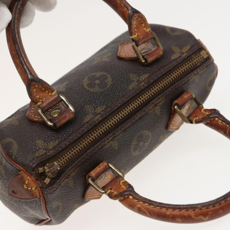 Louis Vuitton Monogram Mini Speedy Hand Bag M41534  yk13403 - Image 6