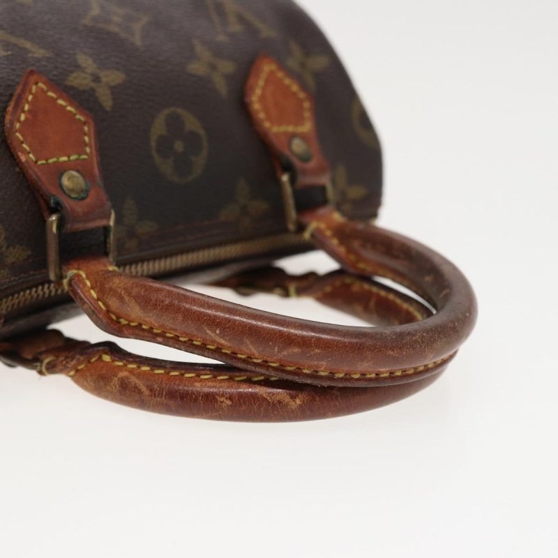 Louis Vuitton Monogram Mini Speedy Hand Bag M41534  yk13403 - Image 7