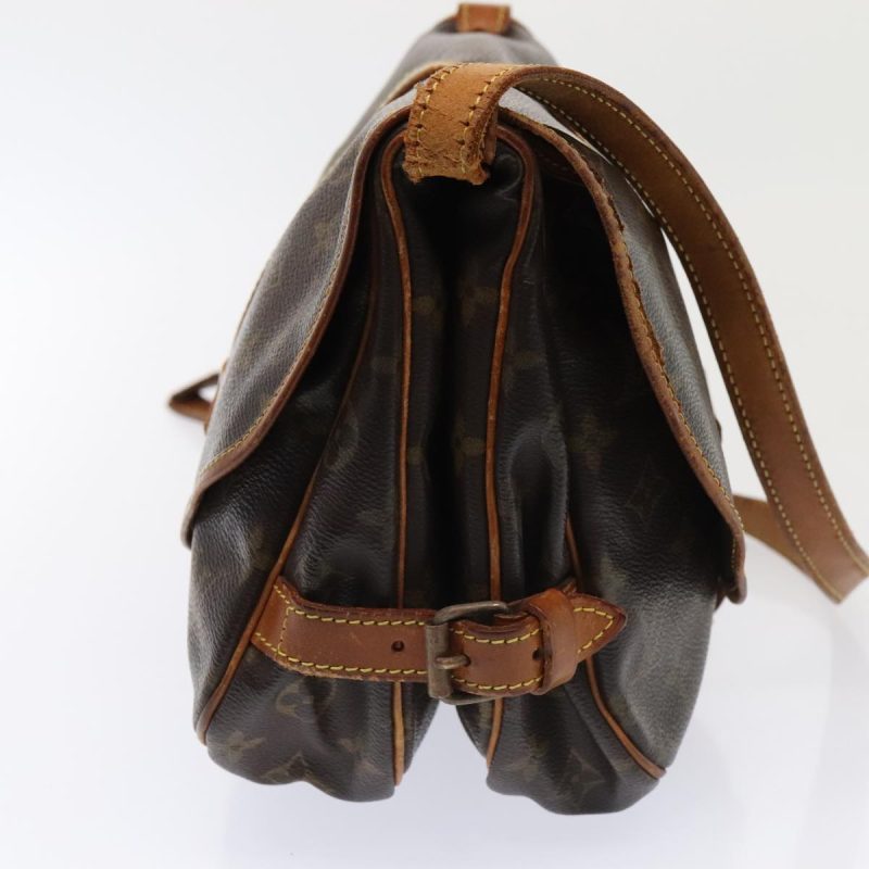 Louis Vuitton Monogram Saumur 30 Shoulder Bag M42256  yk14359 - Image 3