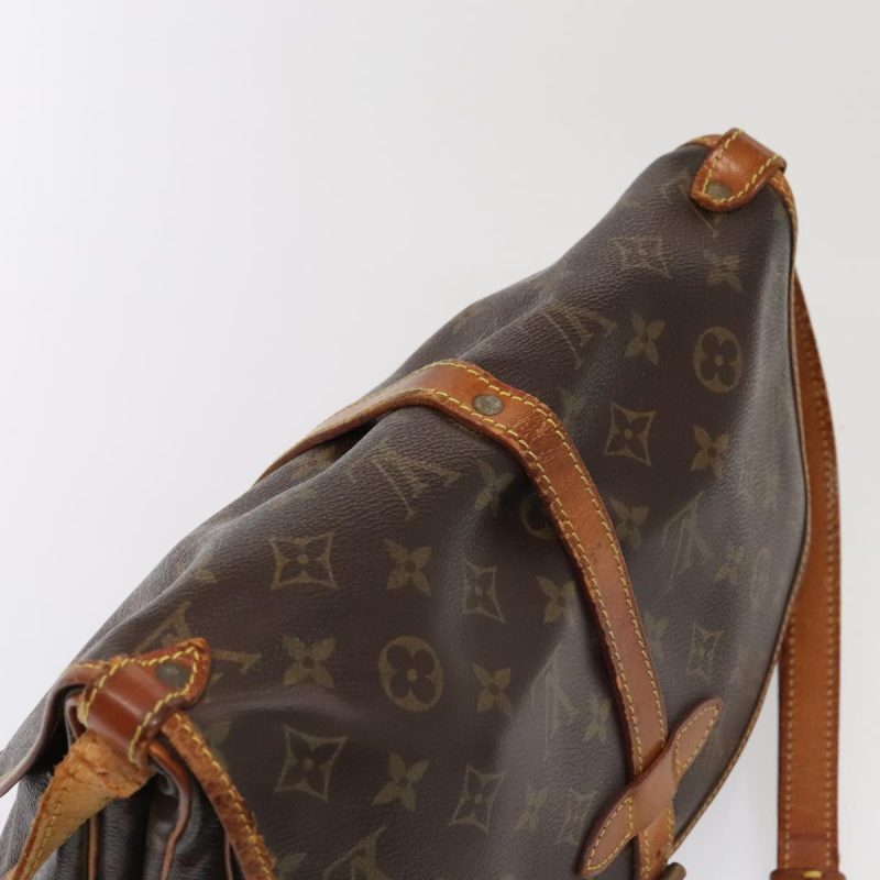 Louis Vuitton Monogram Saumur 30 Shoulder Bag M42256  yk14359 - Image 7