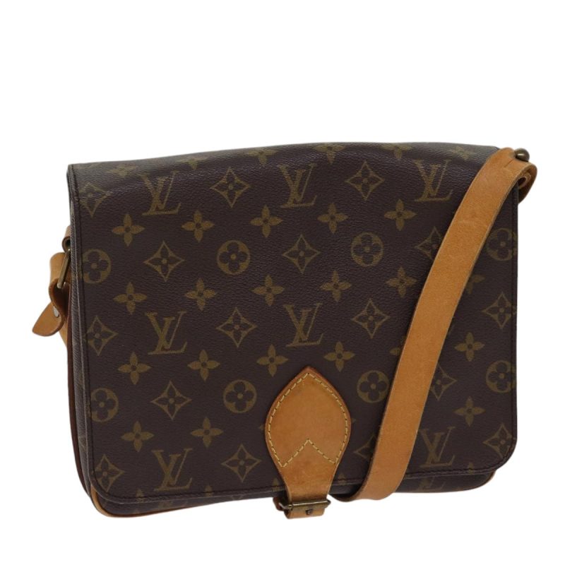 Louis Vuitton Monogram Cartouchiere GM Shoulder Bag M51252  yk14404