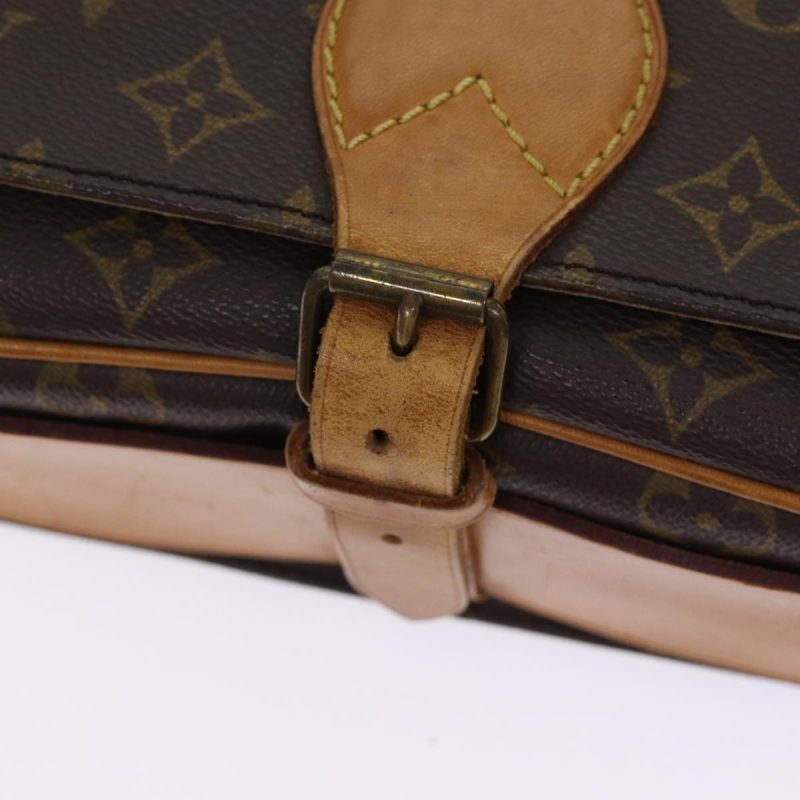 Louis Vuitton Monogram Cartouchiere GM Shoulder Bag M51252  yk14404 - Image 10