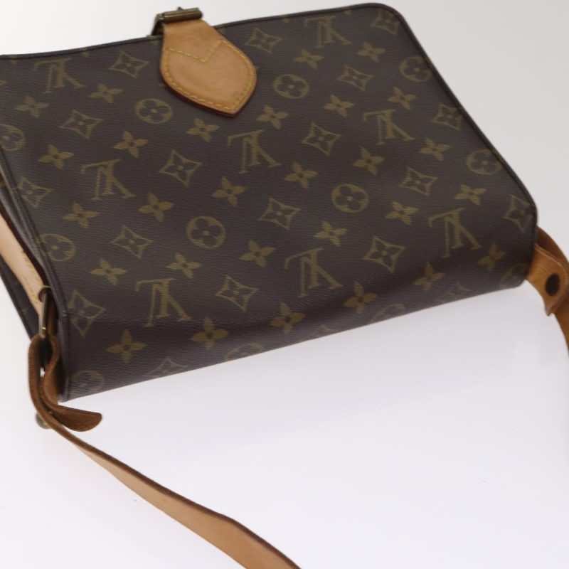 Louis Vuitton Monogram Cartouchiere GM Shoulder Bag M51252  yk14404 - Image 6