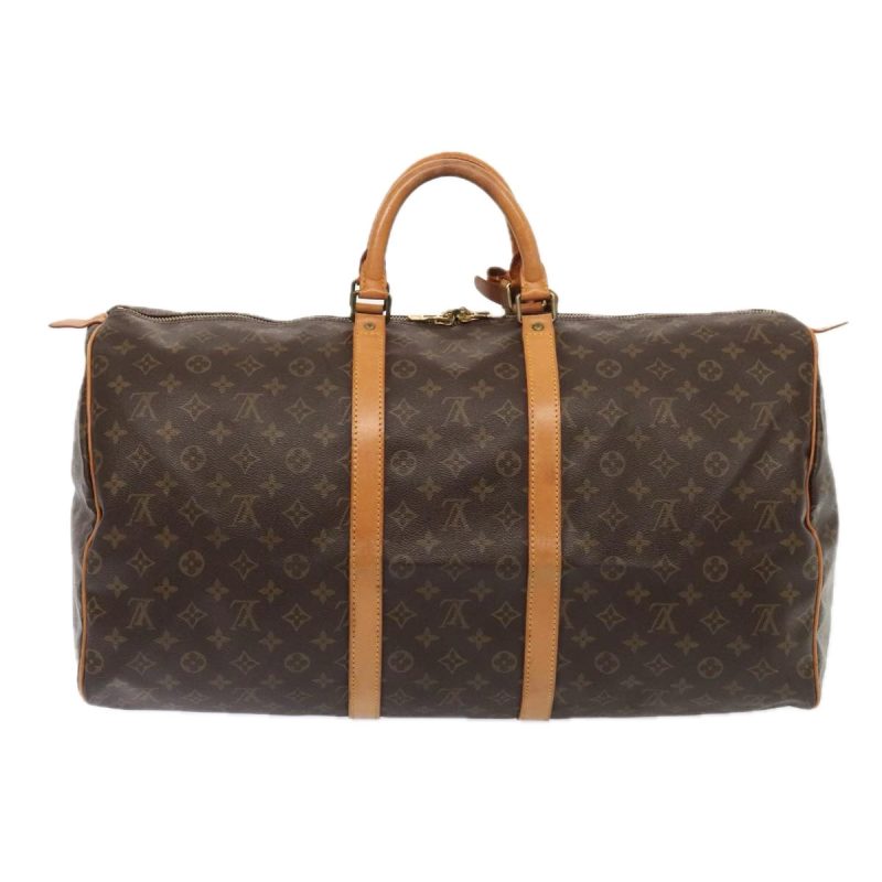 Louis Vuitton Monogram Keepall 60 Boston Bag M41422  yk14486 - Image 2