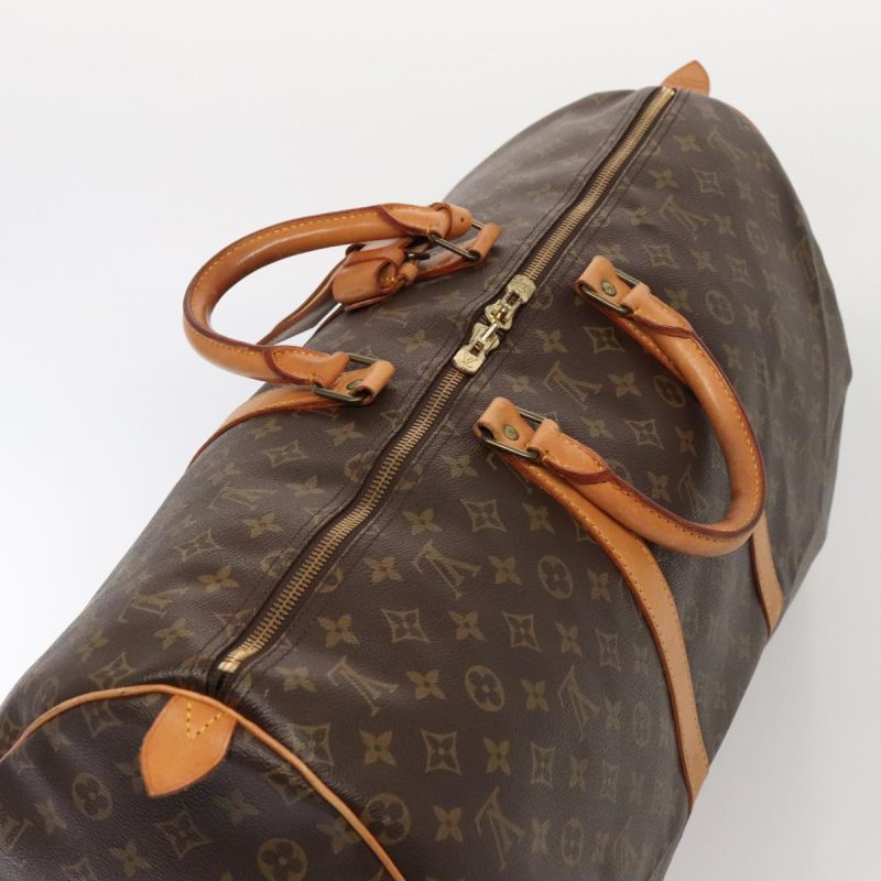 Louis Vuitton Monogram Keepall 60 Boston Bag M41422  yk14486 - Image 6