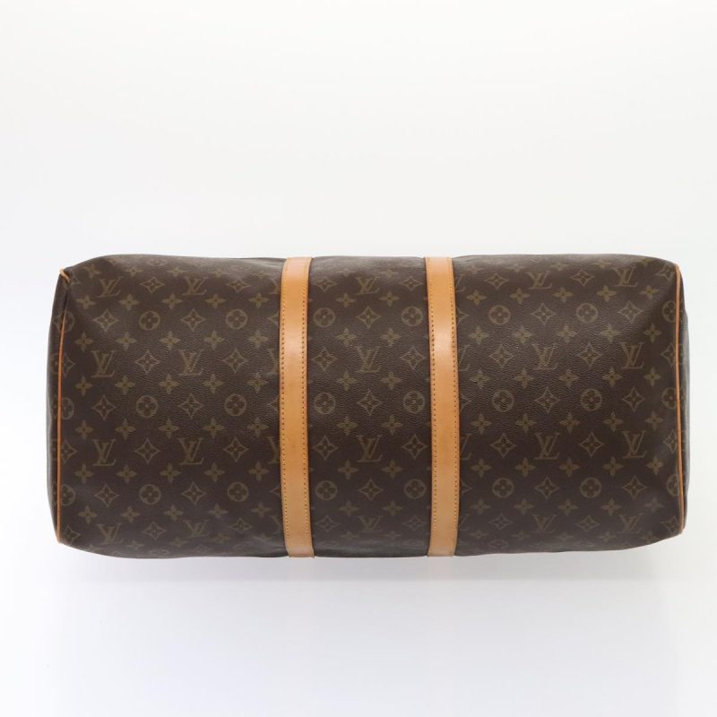 Louis Vuitton Monogram Keepall 60 Boston Bag M41422  yk14486 - Image 5