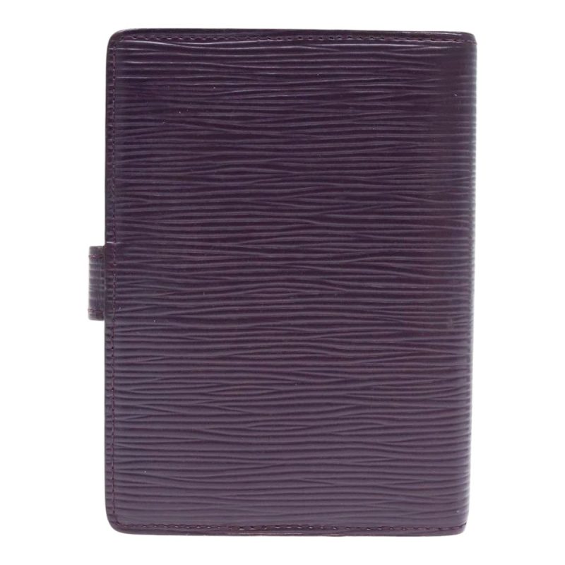 Louis Vuitton Epi Agenda PM Day Planner Cover Purple Cassis R2005K Auth yk14496 - Image 2