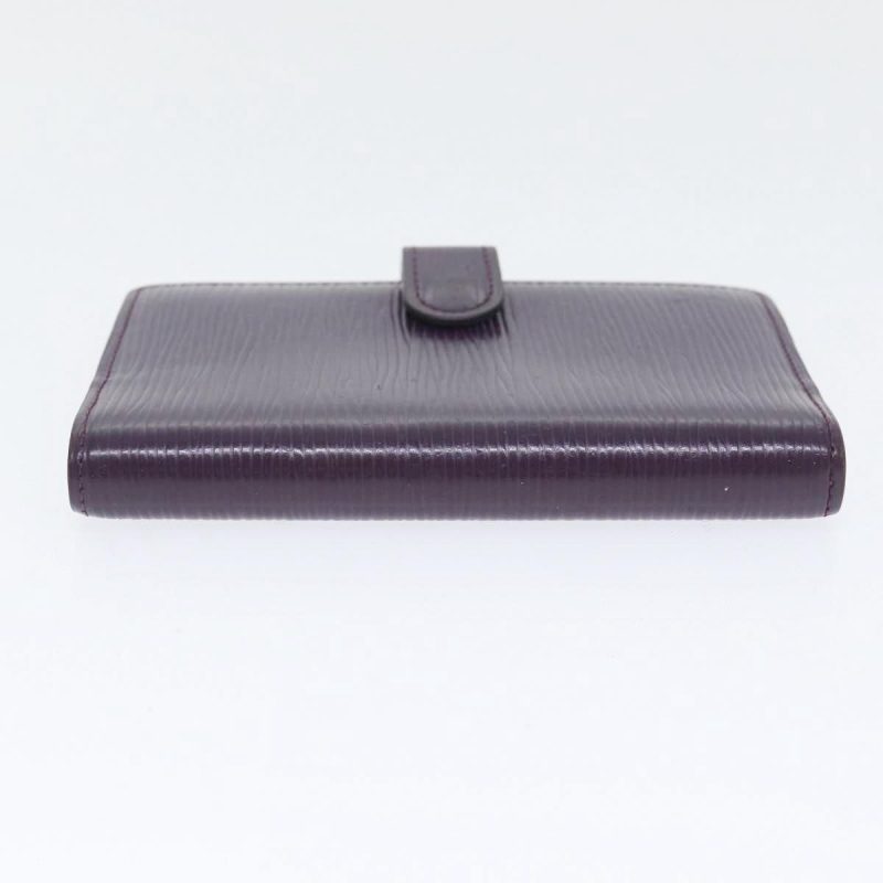 Louis Vuitton Epi Agenda PM Day Planner Cover Purple Cassis R2005K Auth yk14496 - Image 4