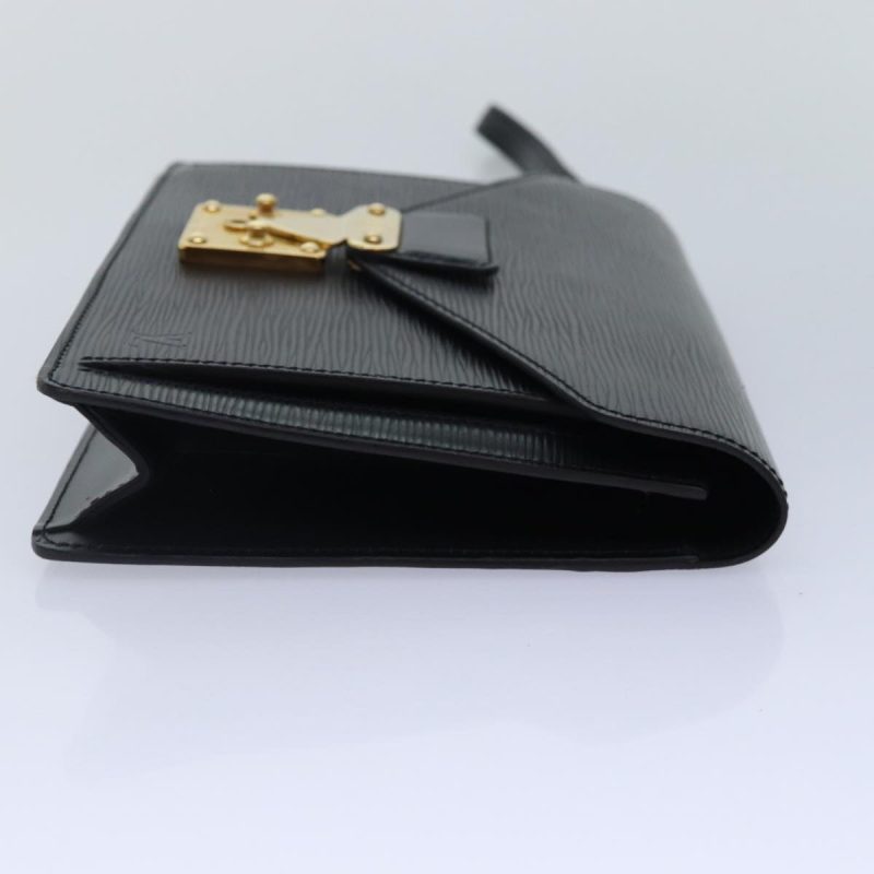 Louis Vuitton Epi Serie Dragonne Hand Bag Black Noir M52612  yk14514 - Image 3
