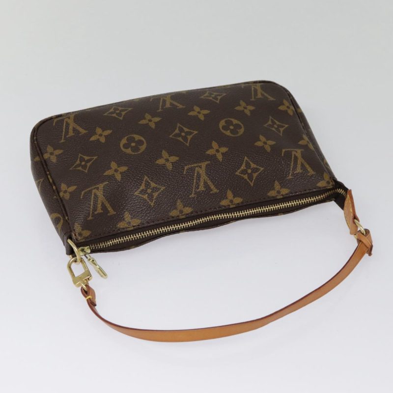 Louis Vuitton Monogram Pochette Accessoires Pouch M51980  yk14521 - Image 6