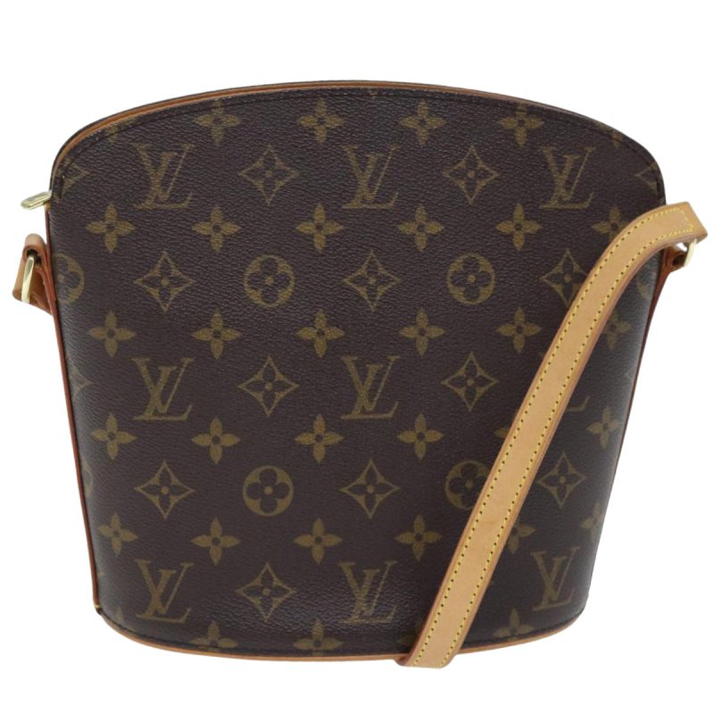 Louis Vuitton Monogram Drouot Shoulder Shoulder Bag M51290  yk14526
