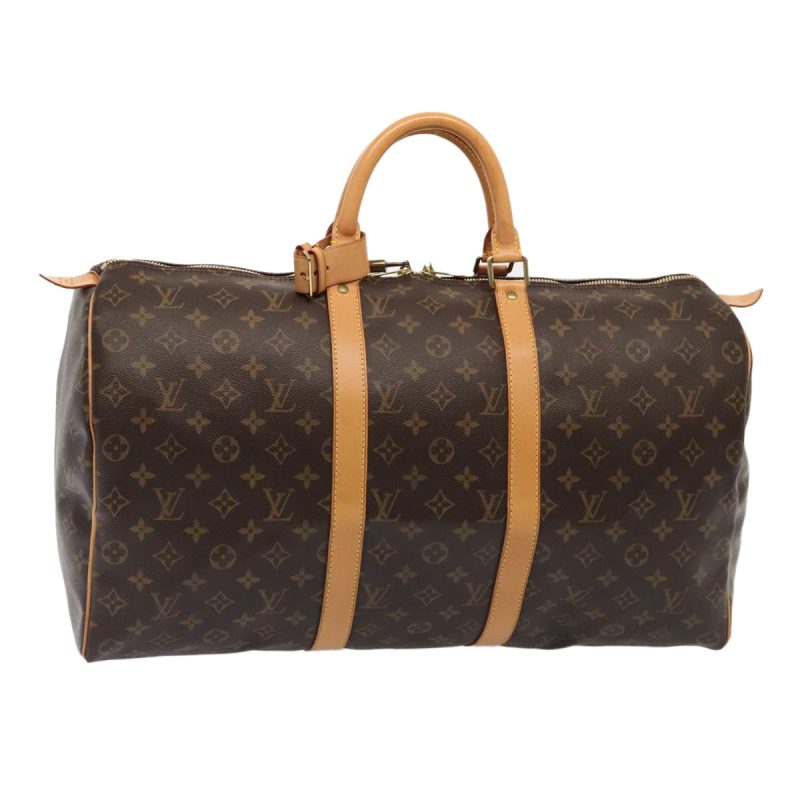 Louis Vuitton Monogram Keepall 50 Boston Bag M41426  yk14531