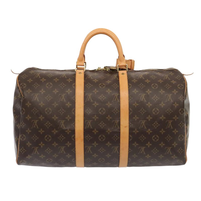 Louis Vuitton Monogram Keepall 50 Boston Bag M41426  yk14531 - Image 2