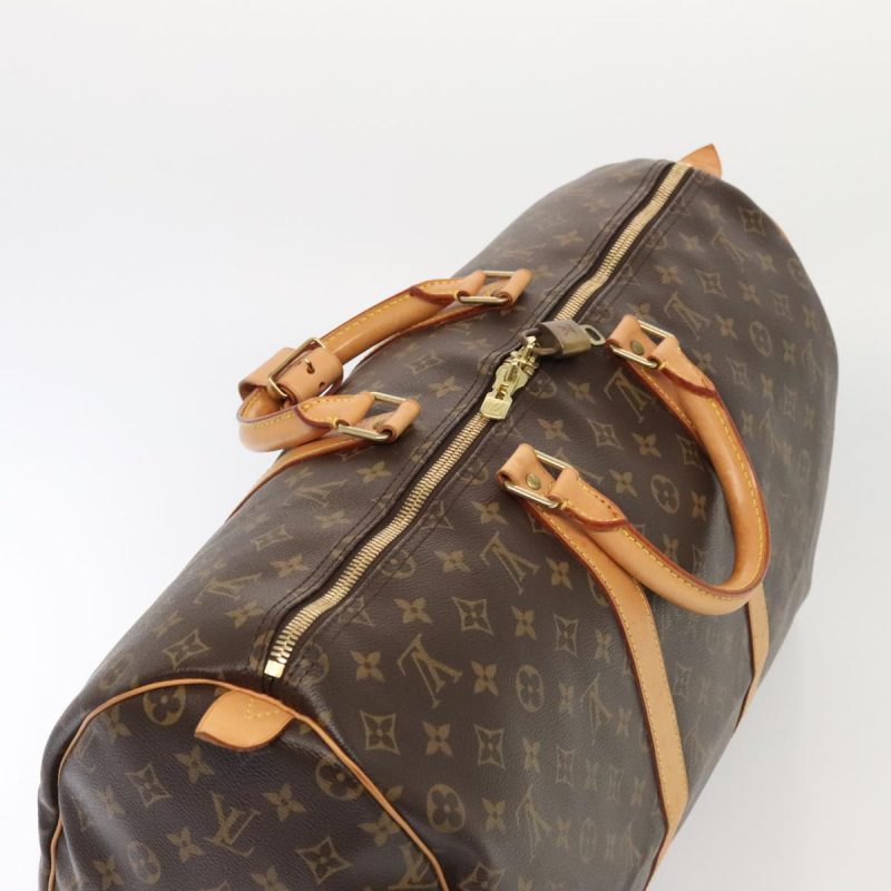 Louis Vuitton Monogram Keepall 50 Boston Bag M41426  yk14531 - Image 6