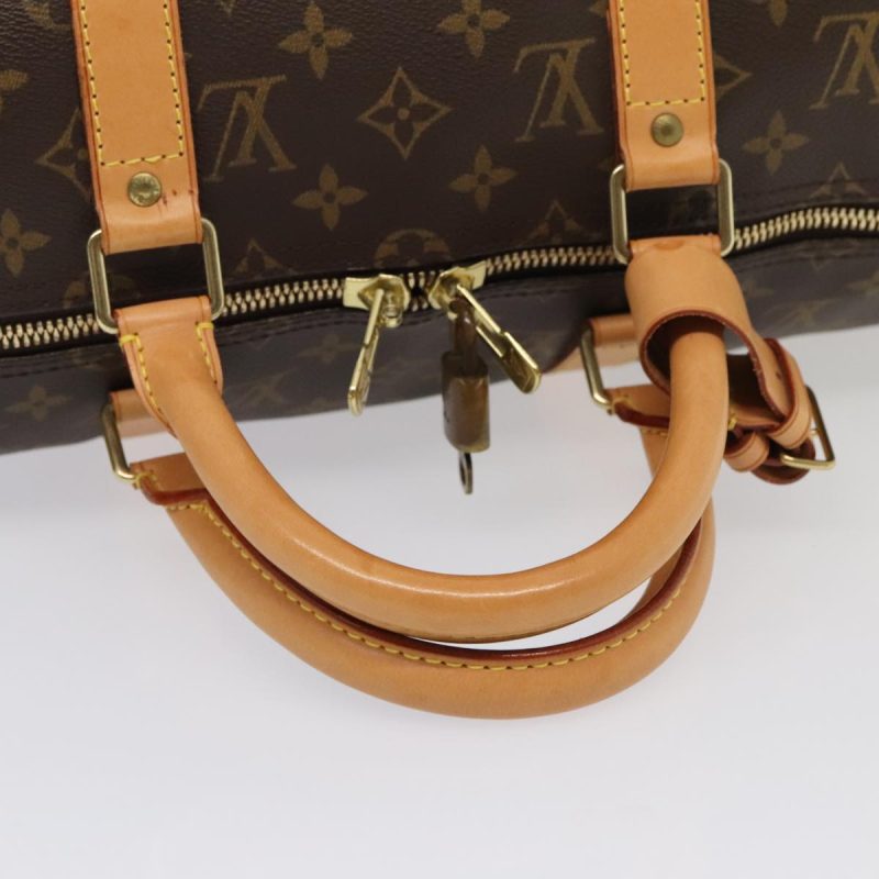Louis Vuitton Monogram Keepall 50 Boston Bag M41426  yk14531 - Image 7