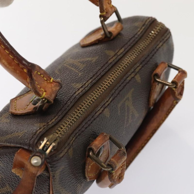 Louis Vuitton Monogram Mini Speedy Hand Bag Vintage M41534  yk14565 - Image 6