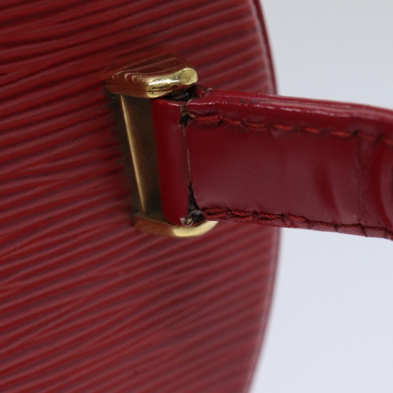Louis Vuitton Epi Cannes Hand Bag Red M48037  yk14594 - Image 8