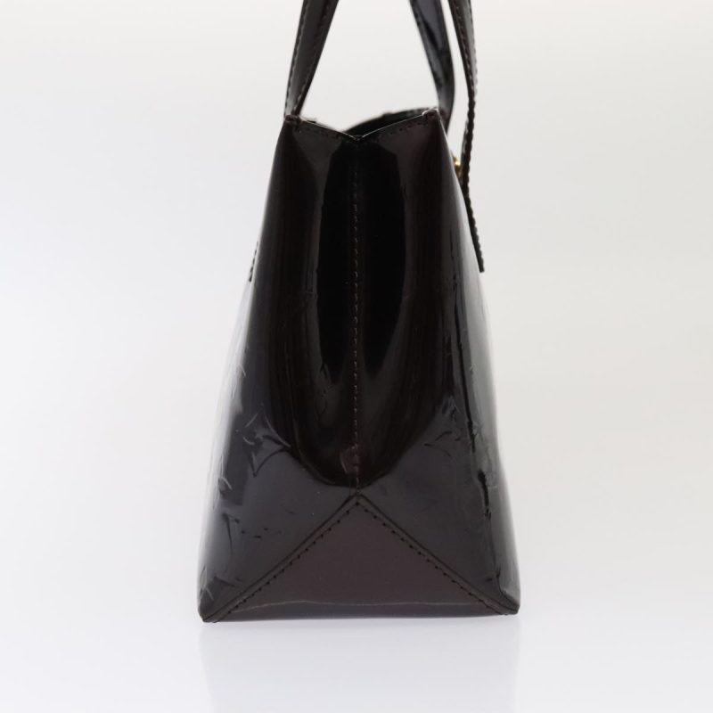 Louis Vuitton Monogram Vernis Wilshire PM Hand Bag Amarante M93641 Auth yk14619 - Image 5