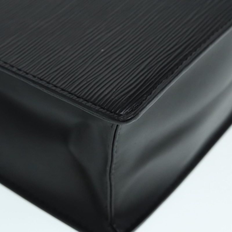 Louis Vuitton Epi Sac Plat Hand Bag Black M59082  yk14625 - Image 3