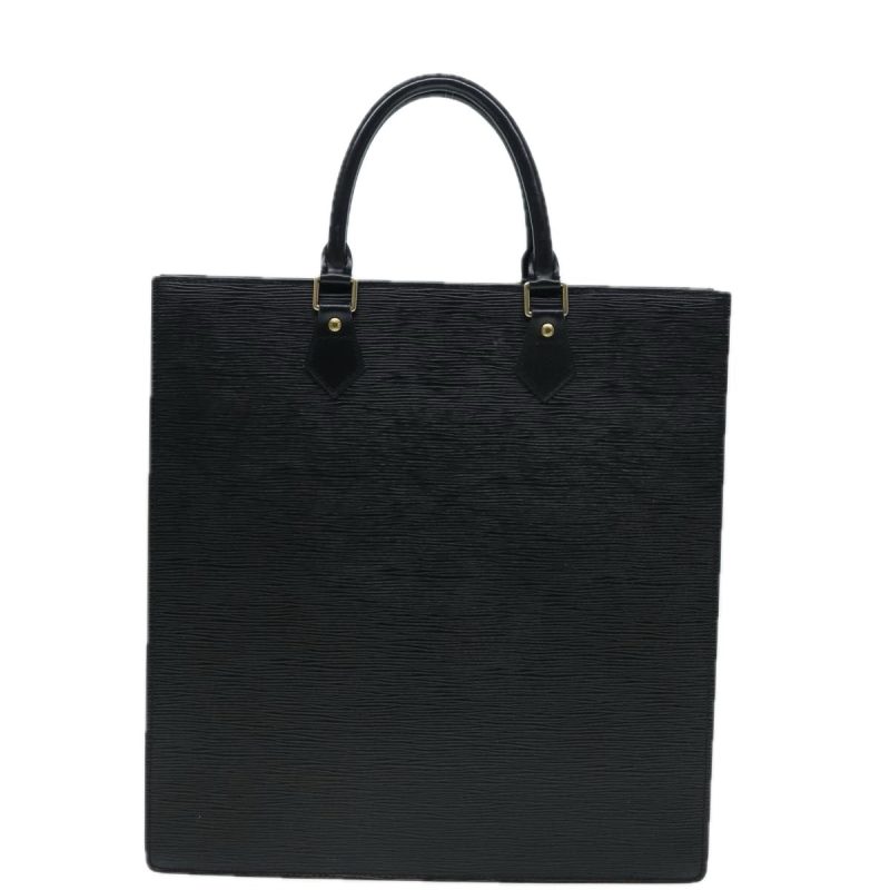 Louis Vuitton Epi Sac Plat Hand Bag Black M59082  yk14625 - Image 9