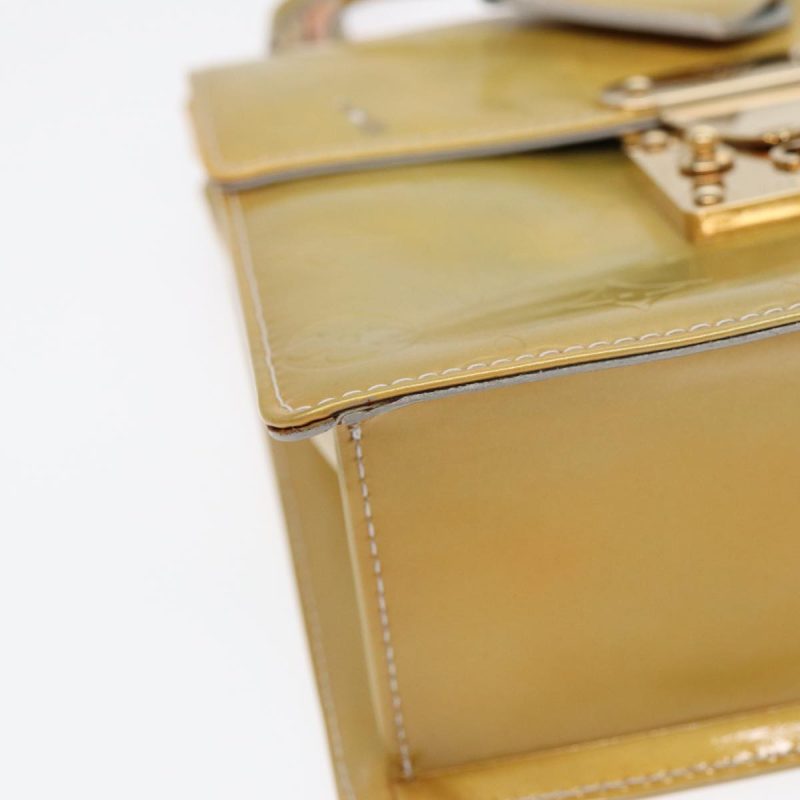 Louis Vuitton Monogram Vernis Spring Street Hand Bag Gris M91029  yk14630 - Image 8