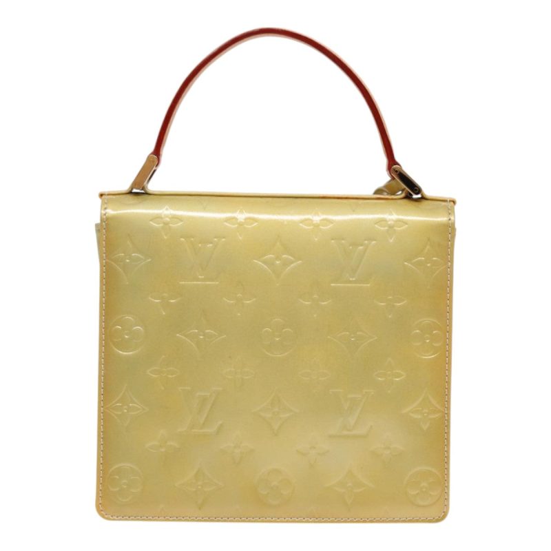Louis Vuitton Monogram Vernis Spring Street Hand Bag Gris M91029  yk14630 - Image 2