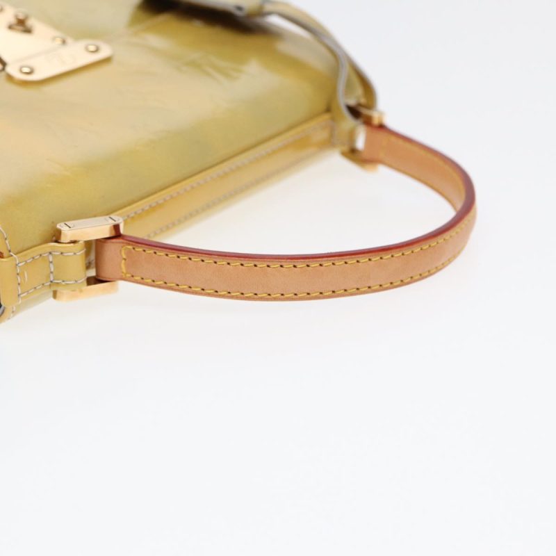 Louis Vuitton Monogram Vernis Spring Street Hand Bag Gris M91029  yk14630 - Image 7