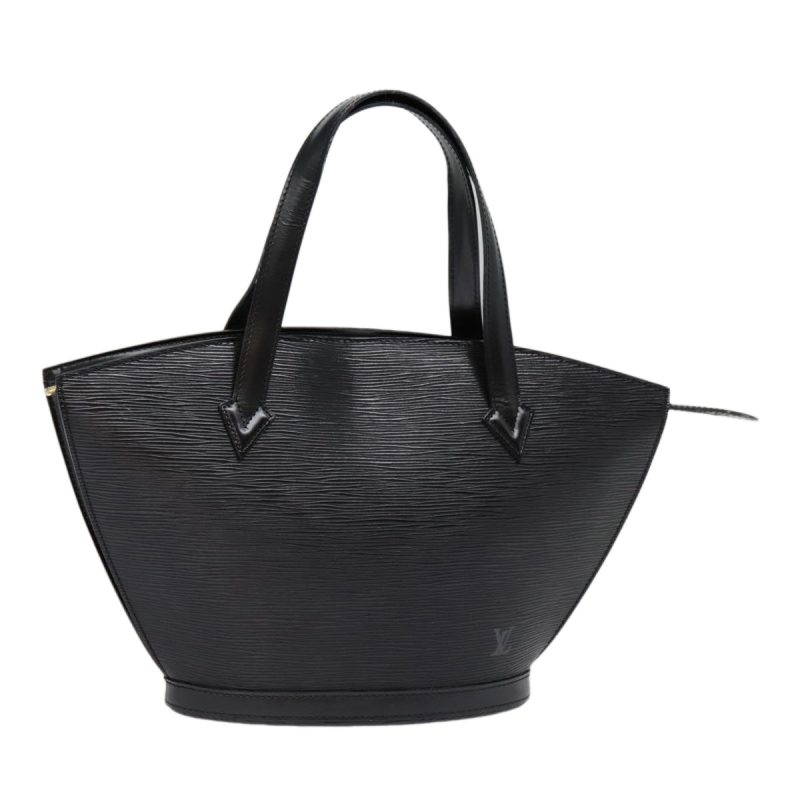 Louis Vuitton Epi Saint Jacques Hand Bag Black M52272  yk14634