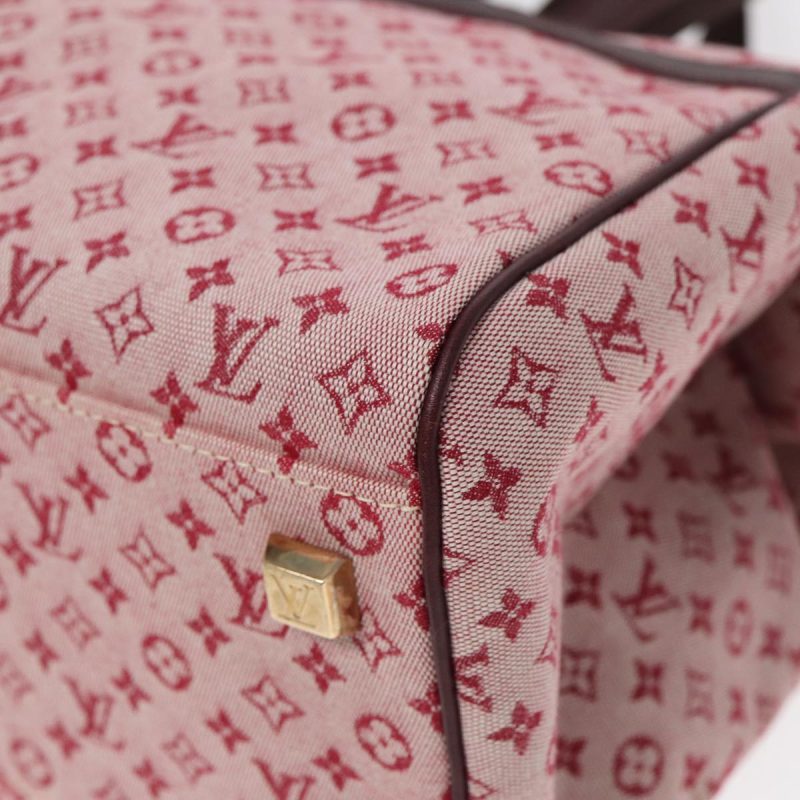 Louis Vuitton Monogram Mini Josephine GM Hand Bag Red M92311  yk14643 - Image 9
