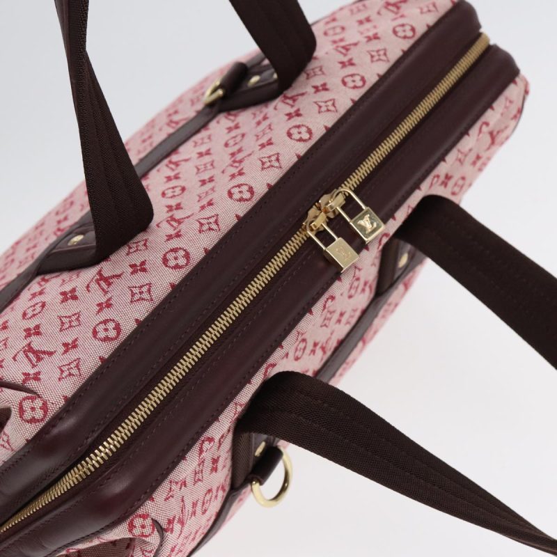 Louis Vuitton Monogram Mini Josephine GM Hand Bag Red M92311  yk14643 - Image 6