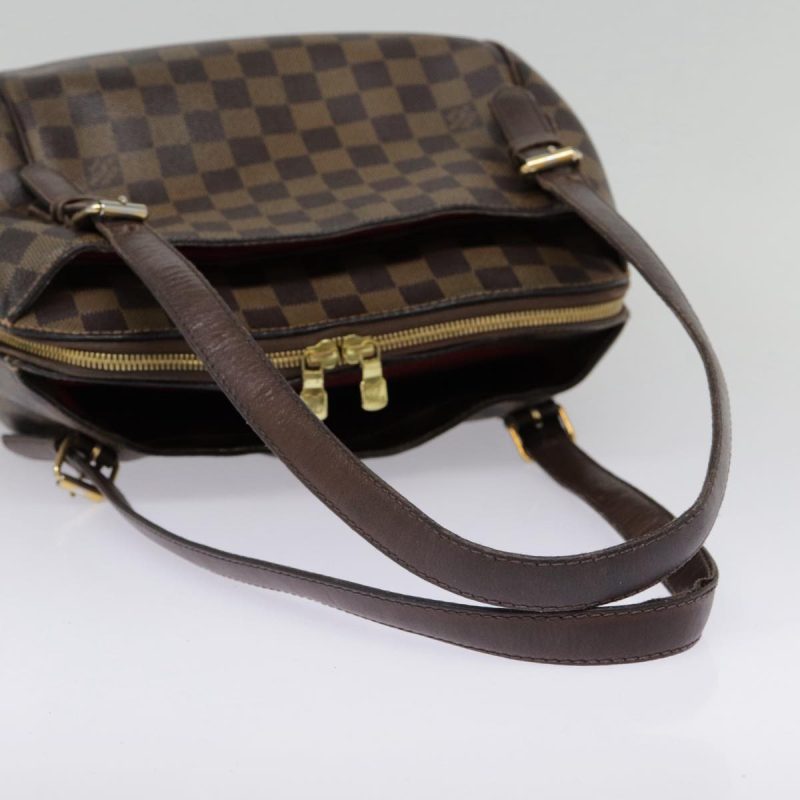 Louis Vuitton Damier Ebene Belem MM Shoulder Bag N51174  yk14647 - Image 8